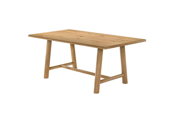 193651 Duncan 71-inch Rectangular Wood Dining Room Table Washed Oak