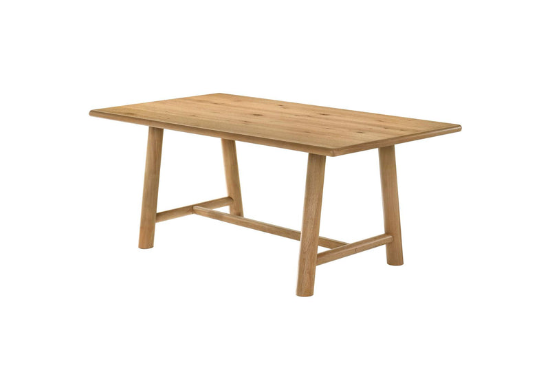 193651 Duncan 71-inch Rectangular Wood Dining Room Table Washed Oak