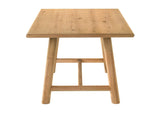 193651 Duncan 71-inch Rectangular Wood Dining Room Table Washed Oak