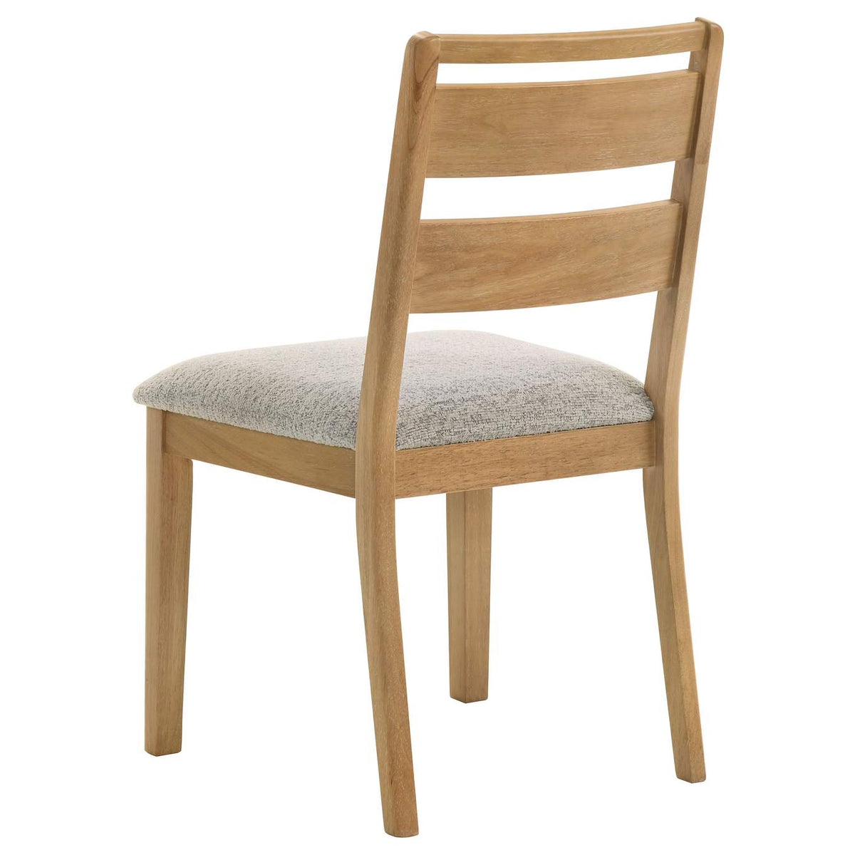193652 Duncan Ladder Back Dining Side Chair Washed Oak (Set of 2)
