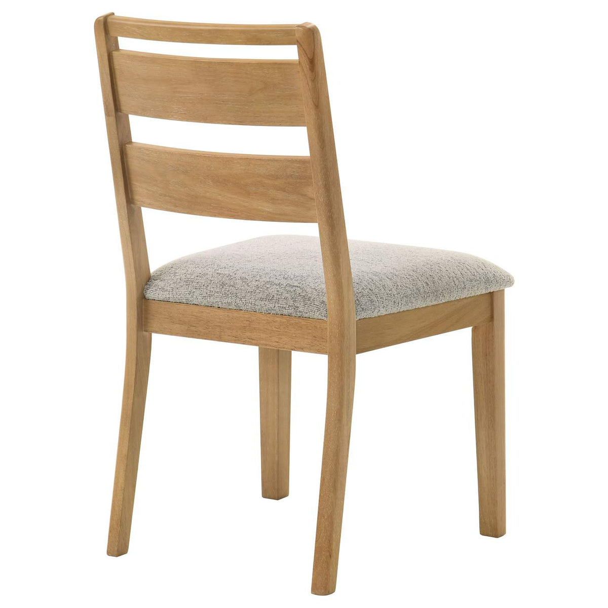 193652 Duncan Ladder Back Dining Side Chair Washed Oak (Set of 2)