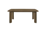 193661 Ottowa 71-inch Rectangular Wood Dining Table Brown