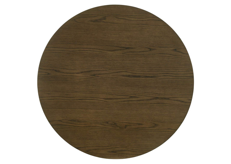 193668-S5 Ottowa 5-piece Round Counter Height Dining Room Set Brown