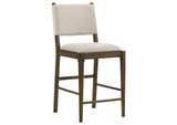 193668-S5 Ottowa 5-piece Round Counter Height Dining Room Set Brown