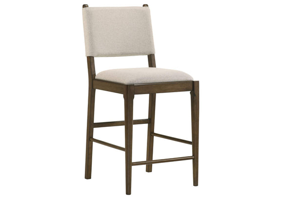 193668-S5 Ottowa 5-piece Round Counter Height Dining Room Set Brown