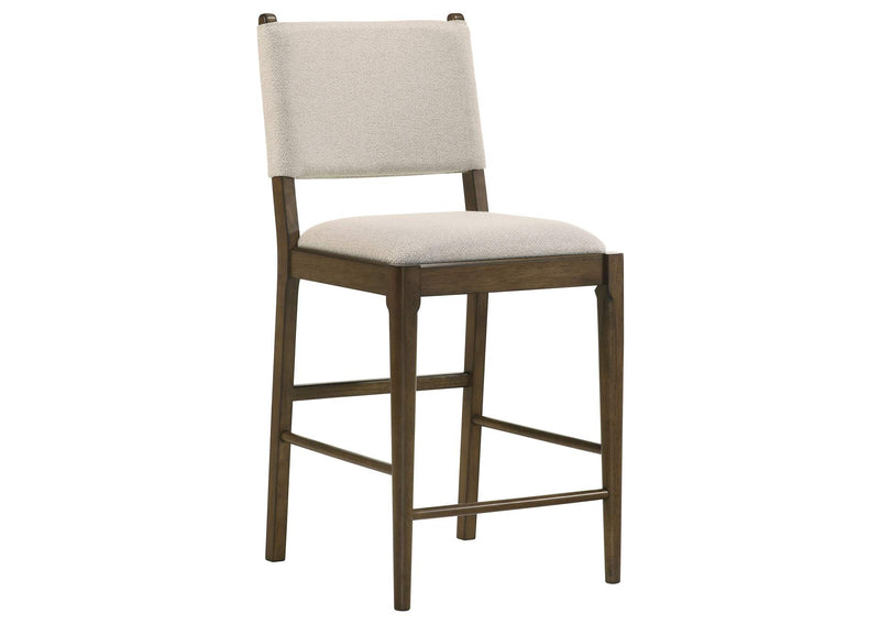 193668-S5 Ottowa 5-piece Round Counter Height Dining Room Set Brown