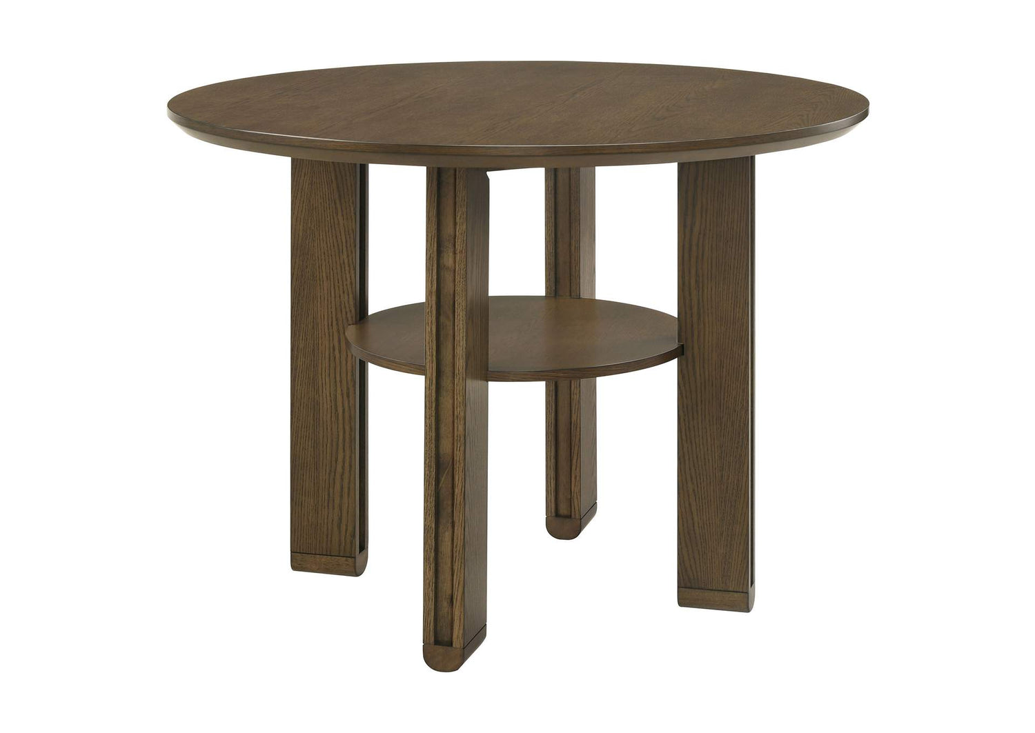 193668 Ottowa 47-inch Round Counter Height Dining Table Brown