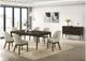193671-S8 Reseda 8-piece Dining Set With Sideboard Ash Brown