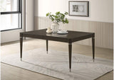 193671 Reseda 81-inch Extension Leaf Dining Table Ash Brown