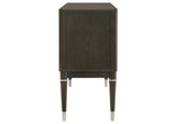 193675 Reseda 4-door Dining Sideboard Server with Shelves Ash Brown