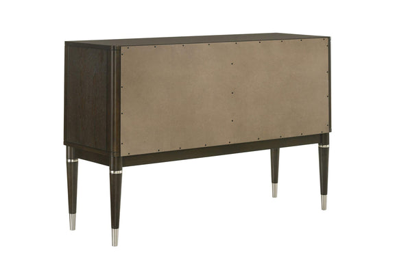 193675 Reseda 4-door Dining Sideboard Server with Shelves Ash Brown