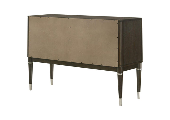 193675 Reseda 4-door Dining Sideboard Server with Shelves Ash Brown