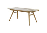 193731 Croyden 73-inch Rectangular Dining Table Weathered Natural