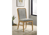 193732 Croyden Dining Side Chair Weathered Natural (Set of 2)