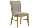 193732 Croyden Dining Side Chair Weathered Natural (Set of 2)