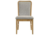 193732 Croyden Dining Side Chair Weathered Natural (Set of 2)