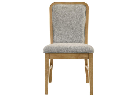 193732 Croyden Dining Side Chair Weathered Natural (Set of 2)