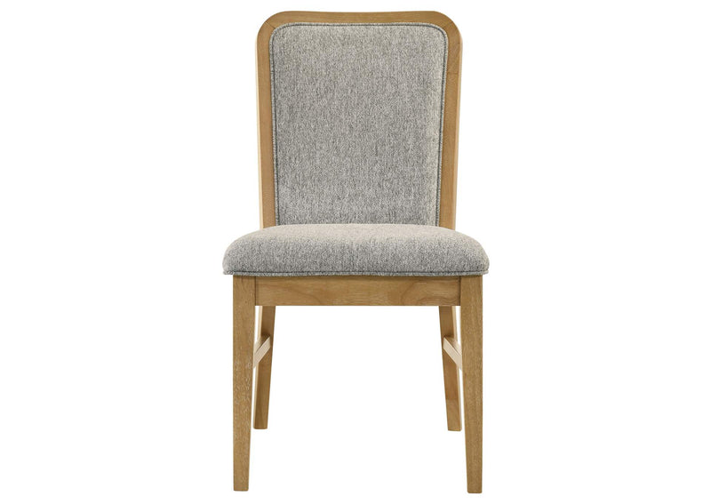 193732 Croyden Dining Side Chair Weathered Natural (Set of 2)