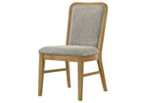 193732 Croyden Dining Side Chair Weathered Natural (Set of 2)