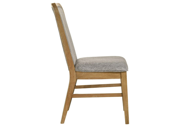 193732 Croyden Dining Side Chair Weathered Natural (Set of 2)