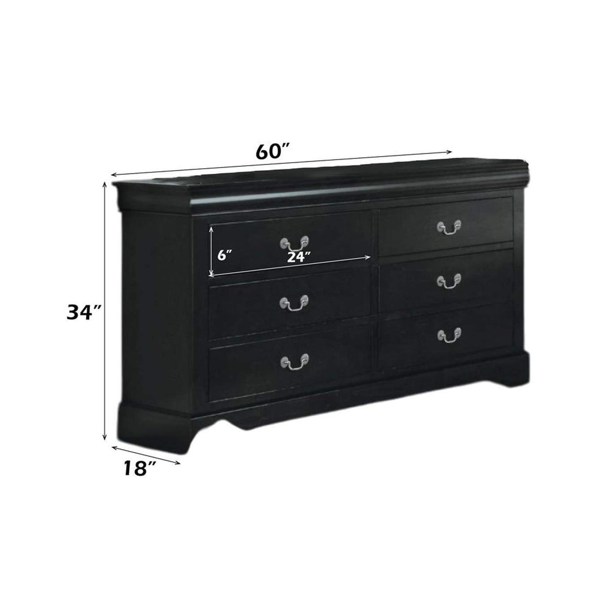 19505 Louis Philippe Iii Dresser