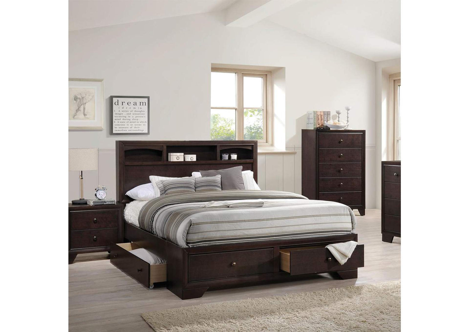 19560Q Madison Ii Queen Bed