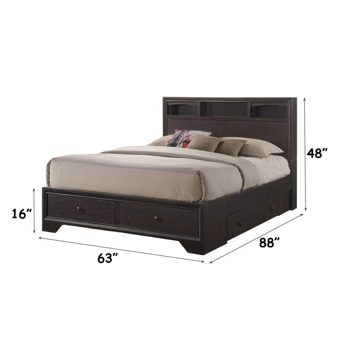 19560Q Madison Ii Queen Bed