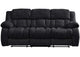 U250-EBONY-RS U250 EBONY RECLINING SOFA