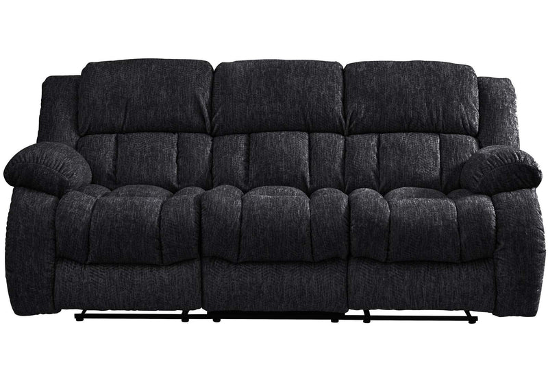 U250-EBONY-RS U250 EBONY RECLINING SOFA