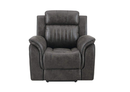 U8517-GREY-GR-N U8517 GREY GLIDER RECLINER