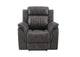 U8517-GREY-GR-N U8517 GREY GLIDER RECLINER