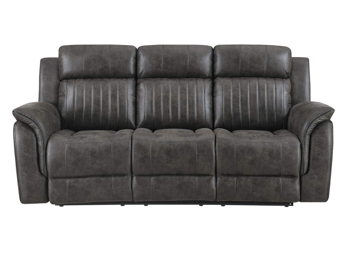 U8517-GREY-RS-N U8517 GREY RECLINING SOFA