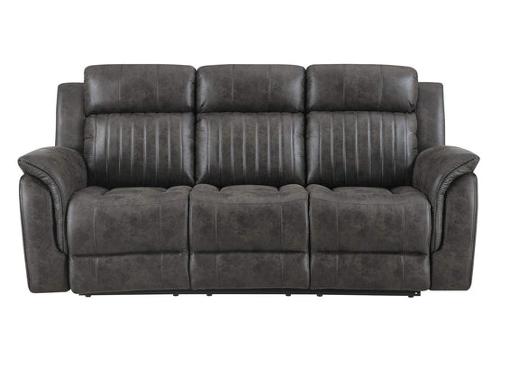U8517-GREY-RS-N U8517 GREY RECLINING SOFA