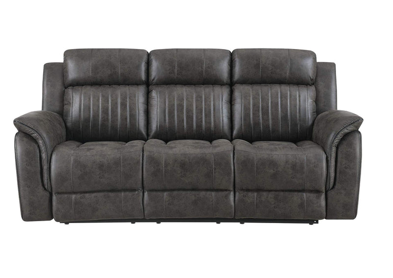 U8517-GREY-RS-N U8517 GREY RECLINING SOFA