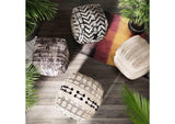 TOV-OC18251 Mariel Cotton Pouf