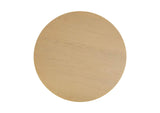 TOV-D44123 Chelsea Natural Oak Wood Round Dining Table