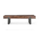 Duarte - Solid Wood Bench - Reclaimed Brown