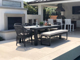 Milano - Dining Chair, With Self Welt - Echo Ash / Dark Gray