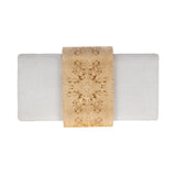 Kenan - Rectangle Ottoman Coffee Table - Creamy Ivory