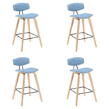 Fox - Swivel Counter Height Stool - Light Brown