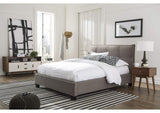 3ZH3D648 Adona Upholstered Footboard Storage Bed In Dolphin Linen
