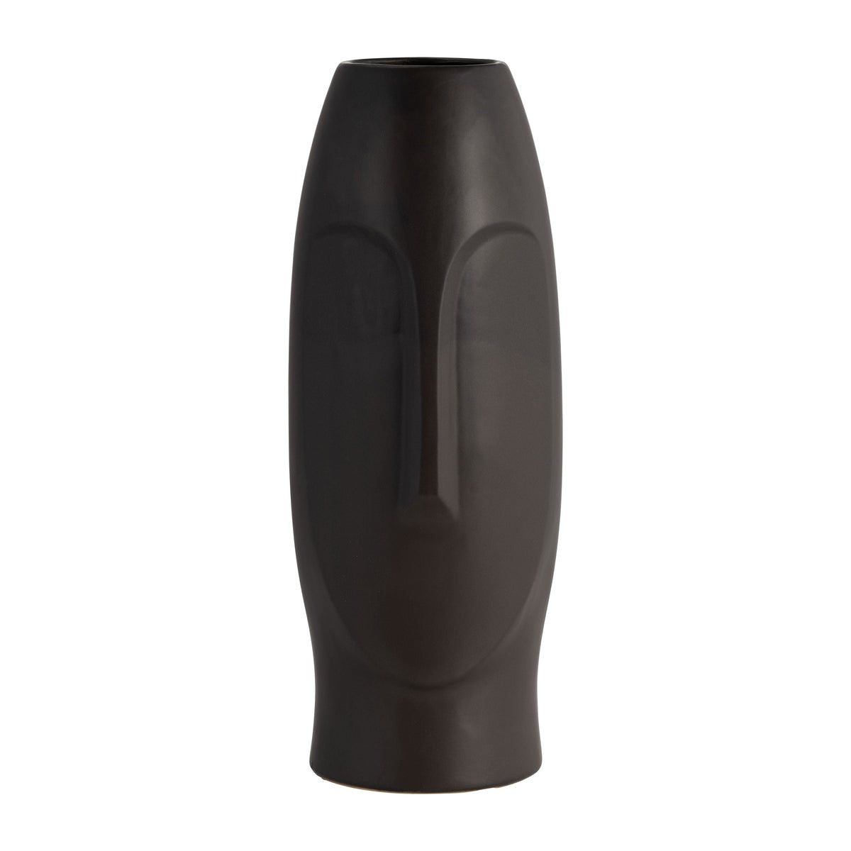 Face Vase 14" - Black