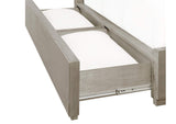 AZBXS4 Oxford Upholstered Footboard Storage Bed In Mineral