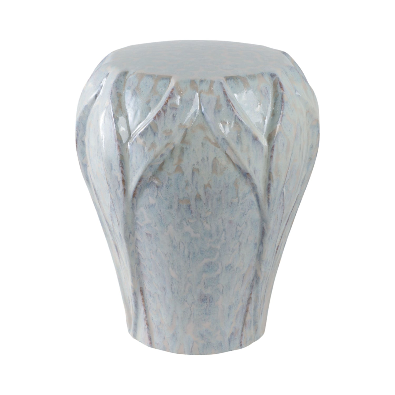 Pendelton Garden Stool - Light Blue