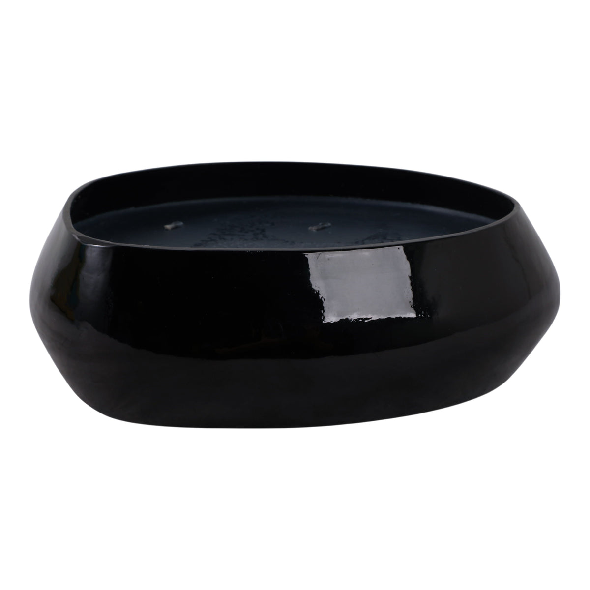 Red Currant And Oak Scented Candle - Black