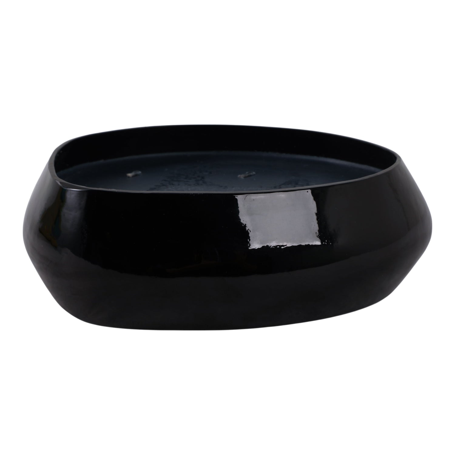 Red Currant And Oak Scented Candle - Black