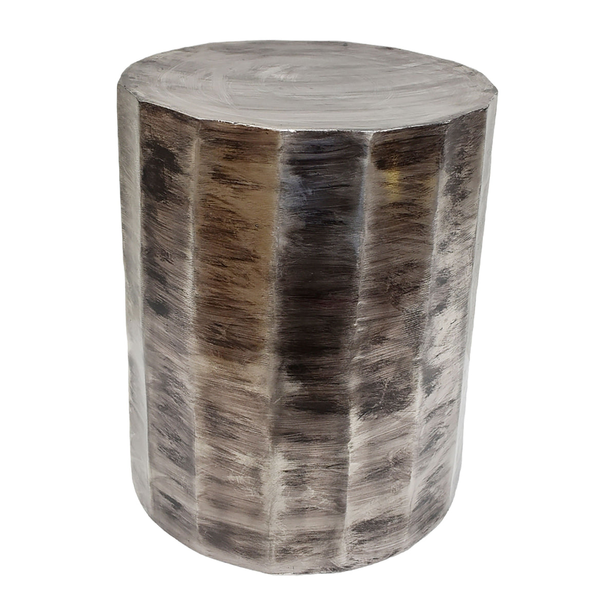 19" Darlington Metal Accent Table - Silver