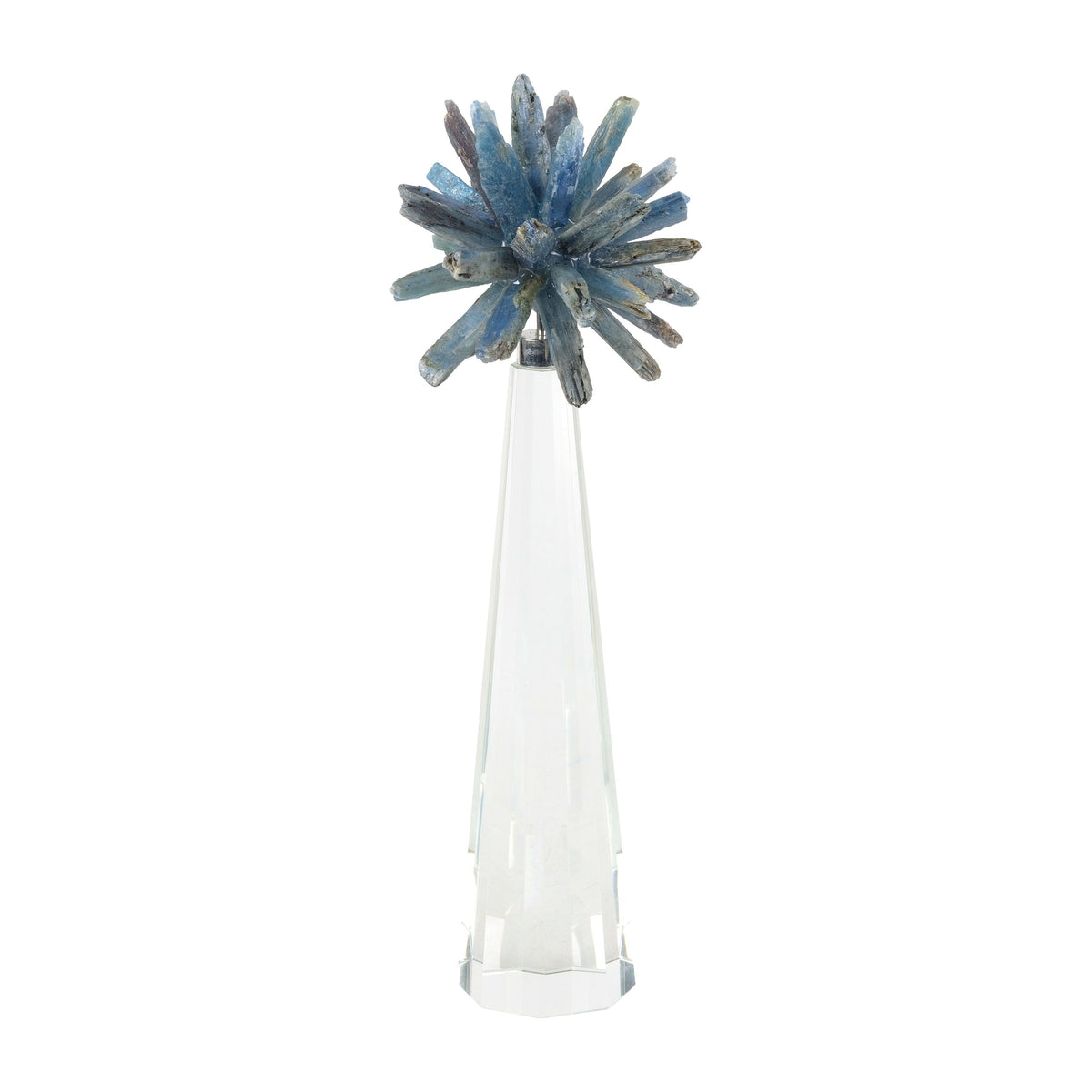13" Clara Small Stone Statuary - Blue
