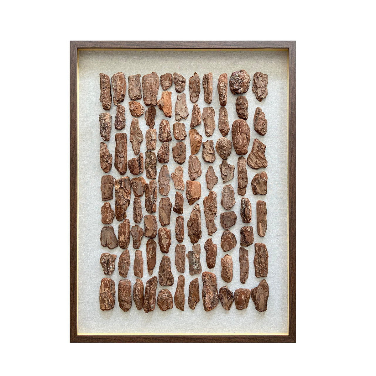 24" X 32" Santos Stone Shadow Box Wall Decor - Multi