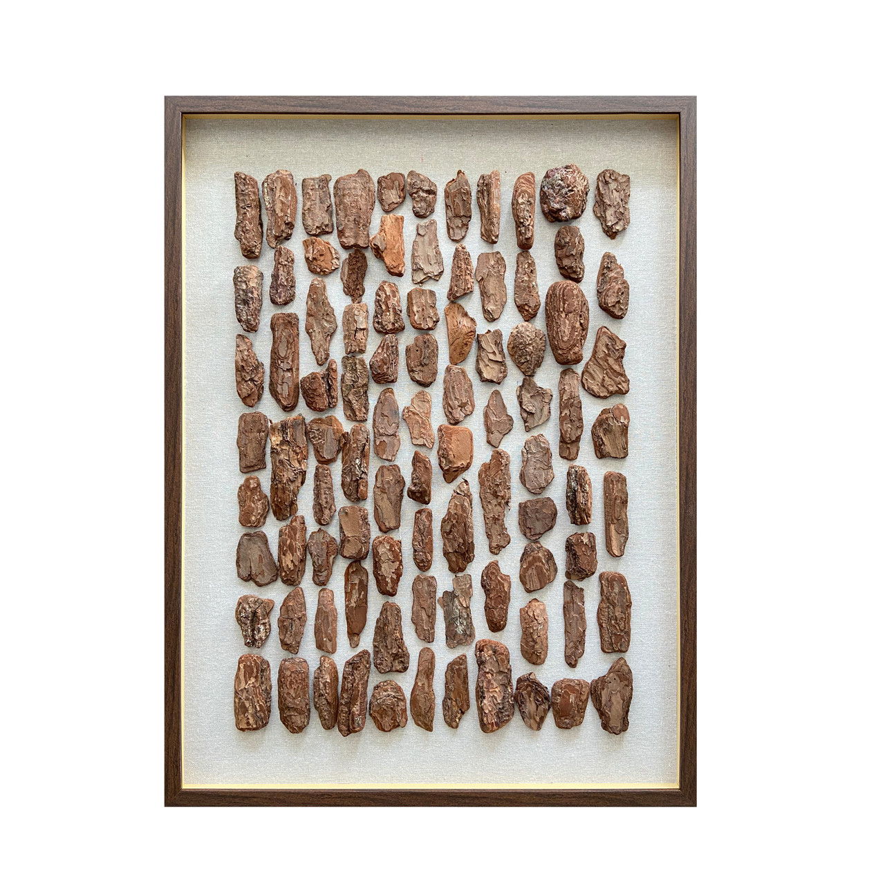 24" X 32" Santos Stone Shadow Box Wall Decor - Multi